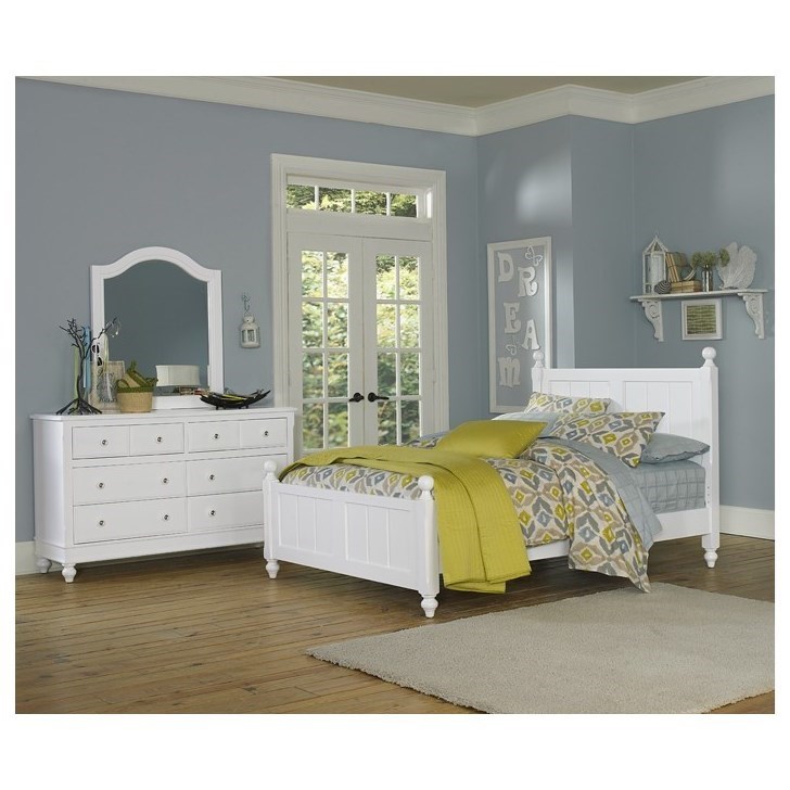 NE Kids Lake House 1500 8 Drawer Dresser with Secret Drawer Dunk